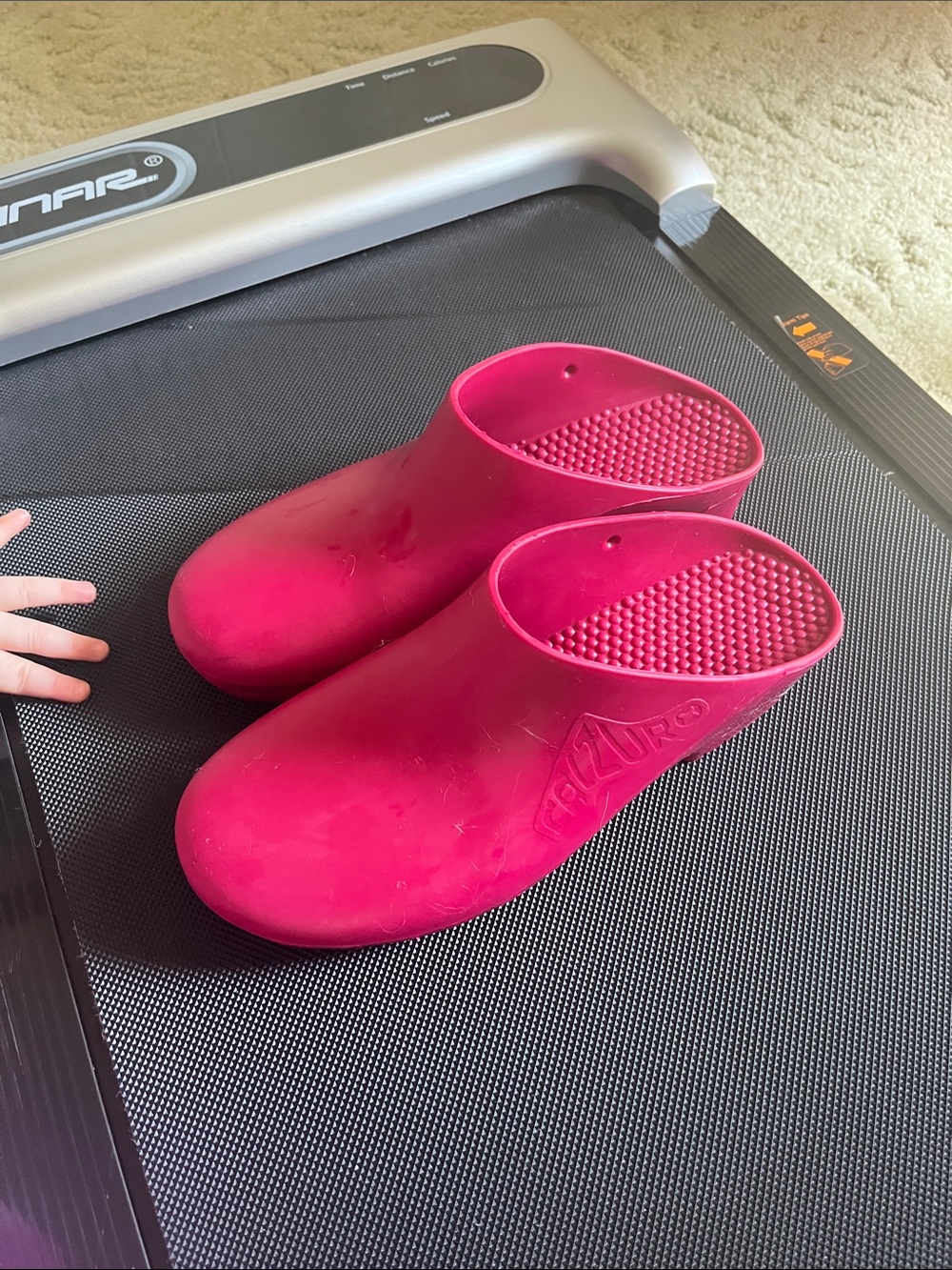 Kids Hot Pink Slip-On Clog Slippers